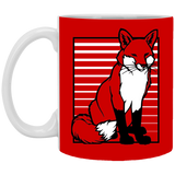 Fox Stripes Mugs