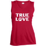 TRUE LOVE Ladies Sleeveless Moisture Absorbing V-Neck