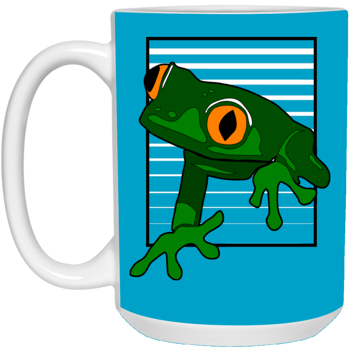 Treefrog Stripes Mugs