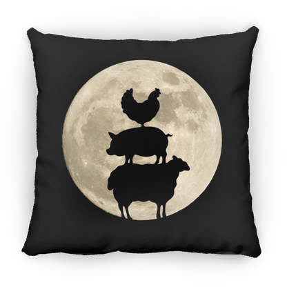 Farm Animal Trio Moon - Pillows