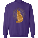 Zen Cat - Longhair Orange Sweatshirt