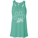 Think Pawsitive Flowy Racerback Tank