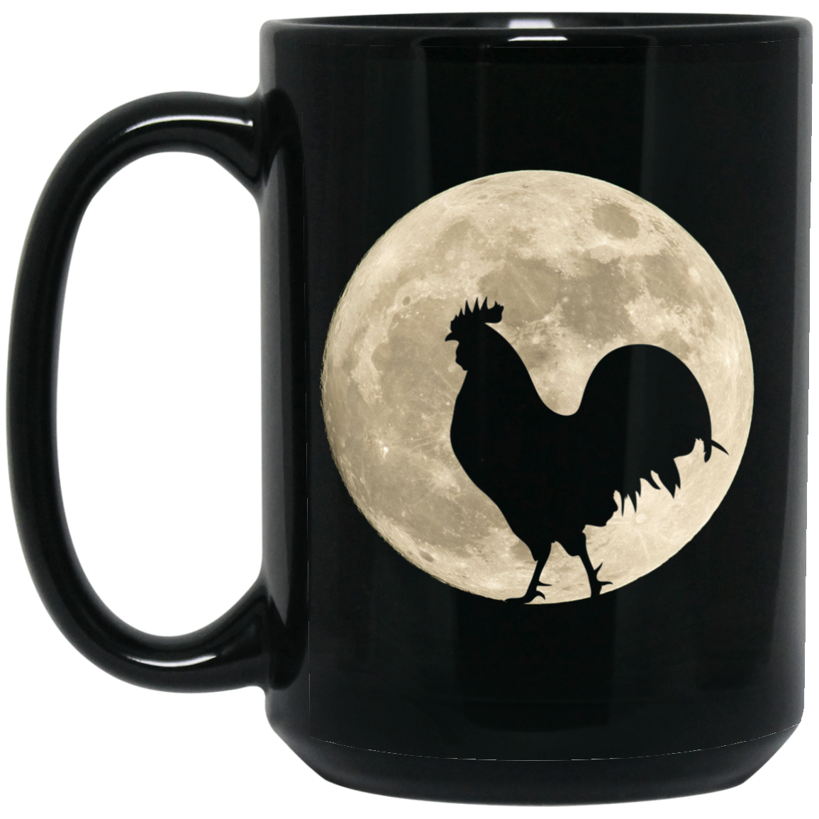 Rooster Moon Mugs