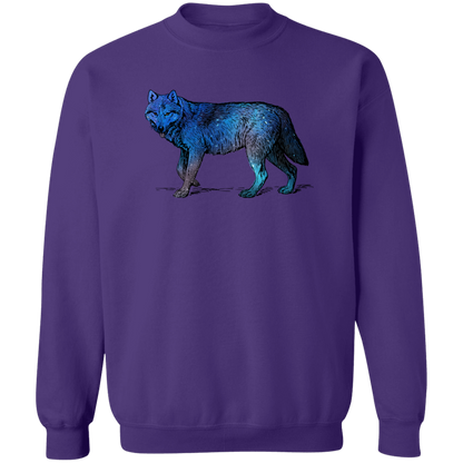 Blue Wolf Shirts - T-Shirt, Long Sleeve Tee, Sweatshirt, Hoodie