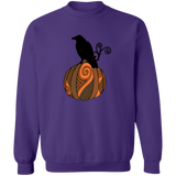 Pumpkin with Raven Sweatshirt