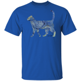 Starry Night Tabby Cotton T-Shirt
