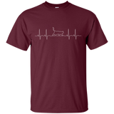 Walking Cat Heartbeat Ultra Cotton T-Shirt