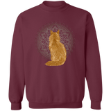Zen Cat - Longhair Orange Sweatshirt