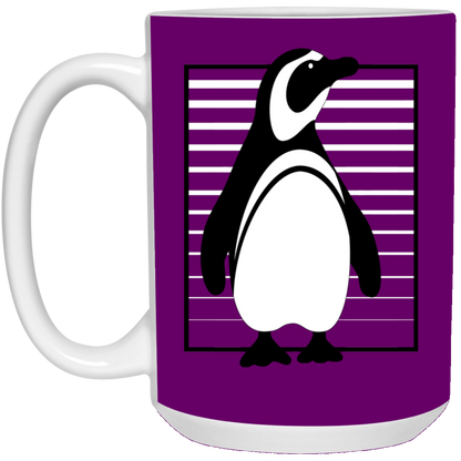 Penguin Stripes Mugs