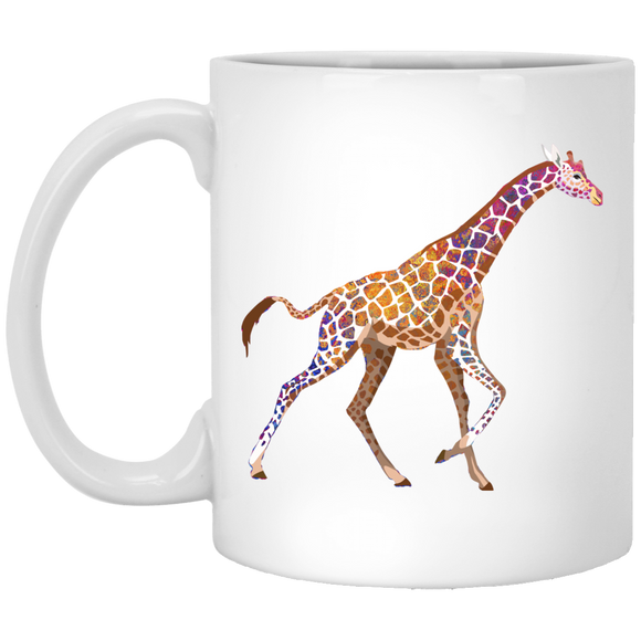 Colorful Giraffe Mugs