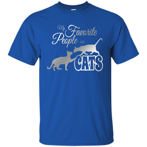 My Favorite People are Cats Ultra Cotton T-Shirt