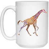 Colorful Giraffe Mugs