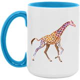 Colorful Giraffe Mugs