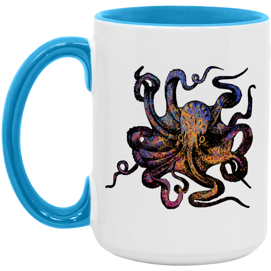 Colorful Octopus - Mugs