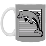Dolphin Stripes Mugs