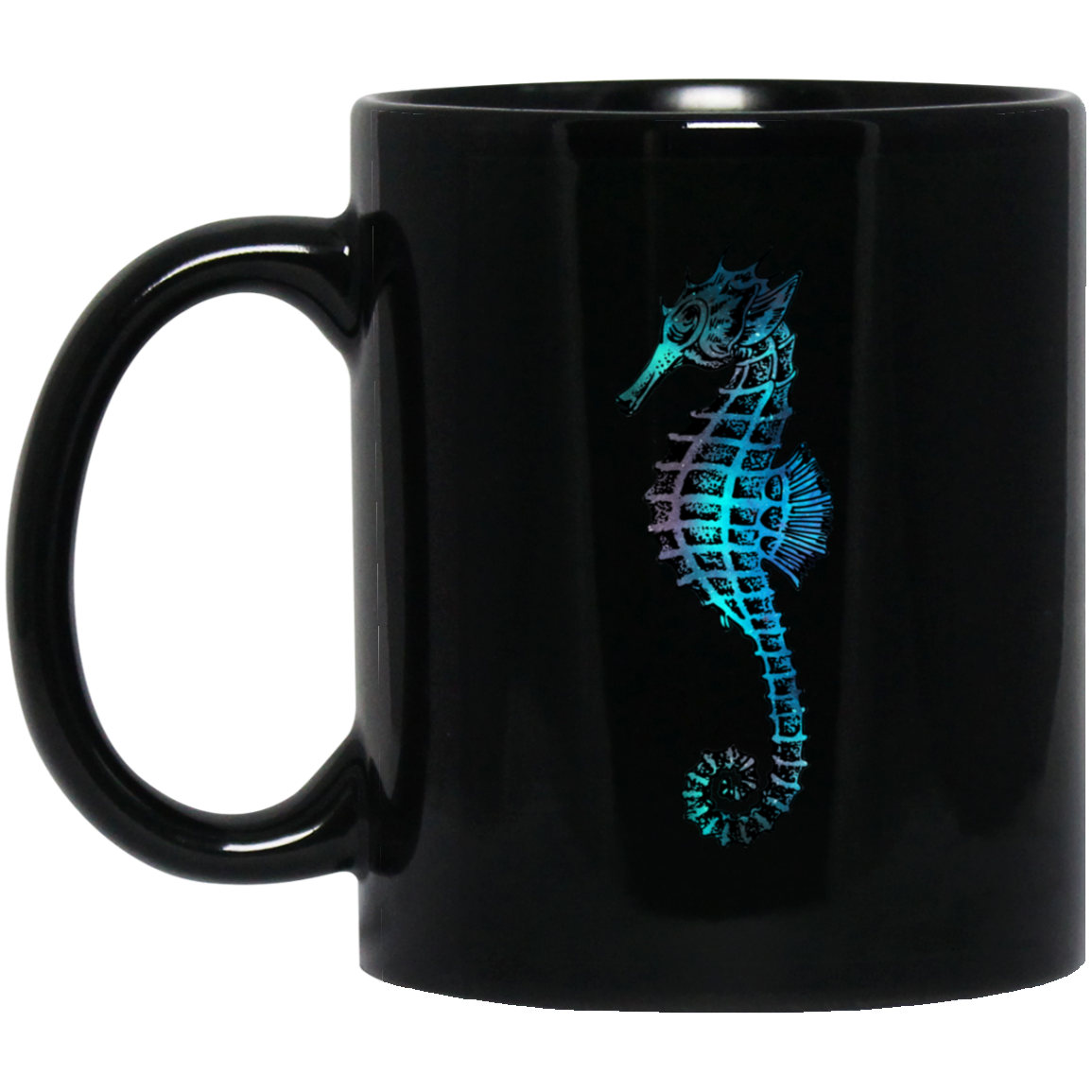 Colorful Seahorse - Mugs