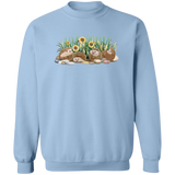 Hedgehogs and Sunflowers Sweatshirt