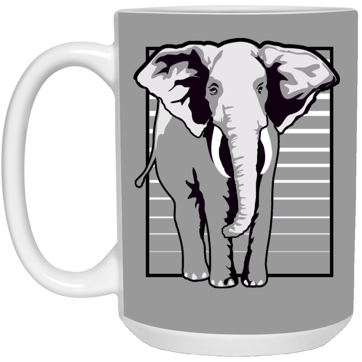 Elephant Stripes - Mugs