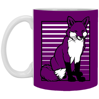 Fox Stripes - Mugs