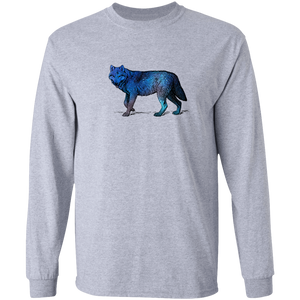 Blue Wolf Shirts - T-Shirt, Long Sleeve Tee, Sweatshirt, Hoodie