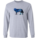 Blue Wolf Shirts - T-Shirt, Long Sleeve Tee, Sweatshirt, Hoodie