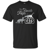 My Favorite People are Cats Ultra Cotton T-Shirt