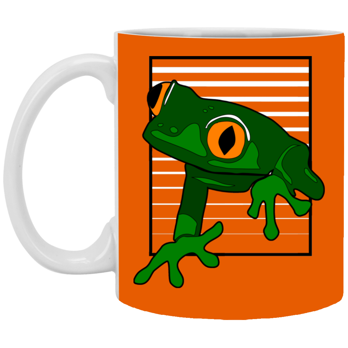 Treefrog Stripes Mugs