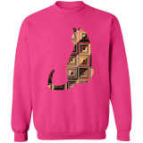 Log Cabin Cat Sweatshirt