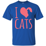 I Heart Cats Ultra Cotton T-Shirt