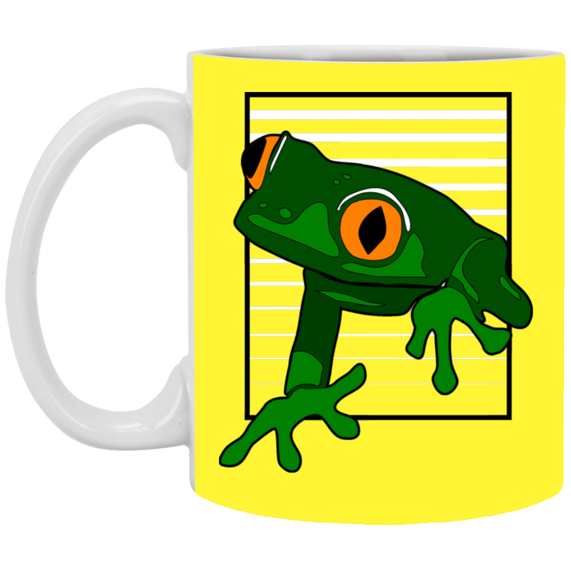 Treefrog Stripes Mugs