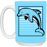 Dolphin Stripes Mugs