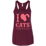 It's People who Annoy Me! Flowy Racerback Tank