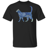 Starry Night Tabby Cotton T-Shirt