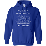 They Need Me Pullover Hoodie