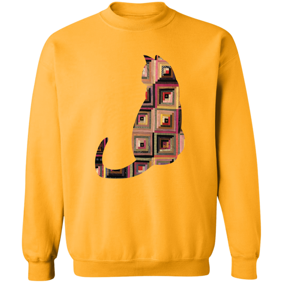 Log Cabin Cat Sweatshirt