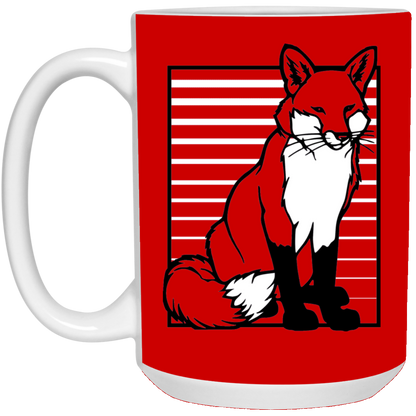 Fox Stripes - Mugs