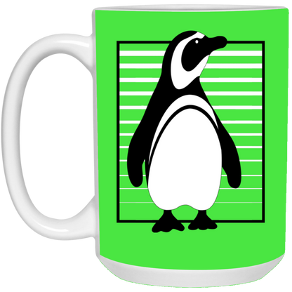 Penguin Stripes Mugs