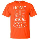 Home is Where the Cats Are Ultra Cotton T-Shirt