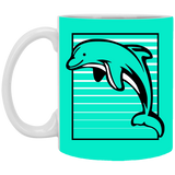 Dolphin Stripes Mugs