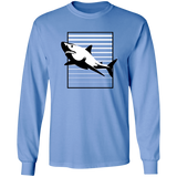 Shark Stripes Long Sleeve T-Shirt