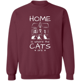 Home is Where the Cats Are Sweatshirt