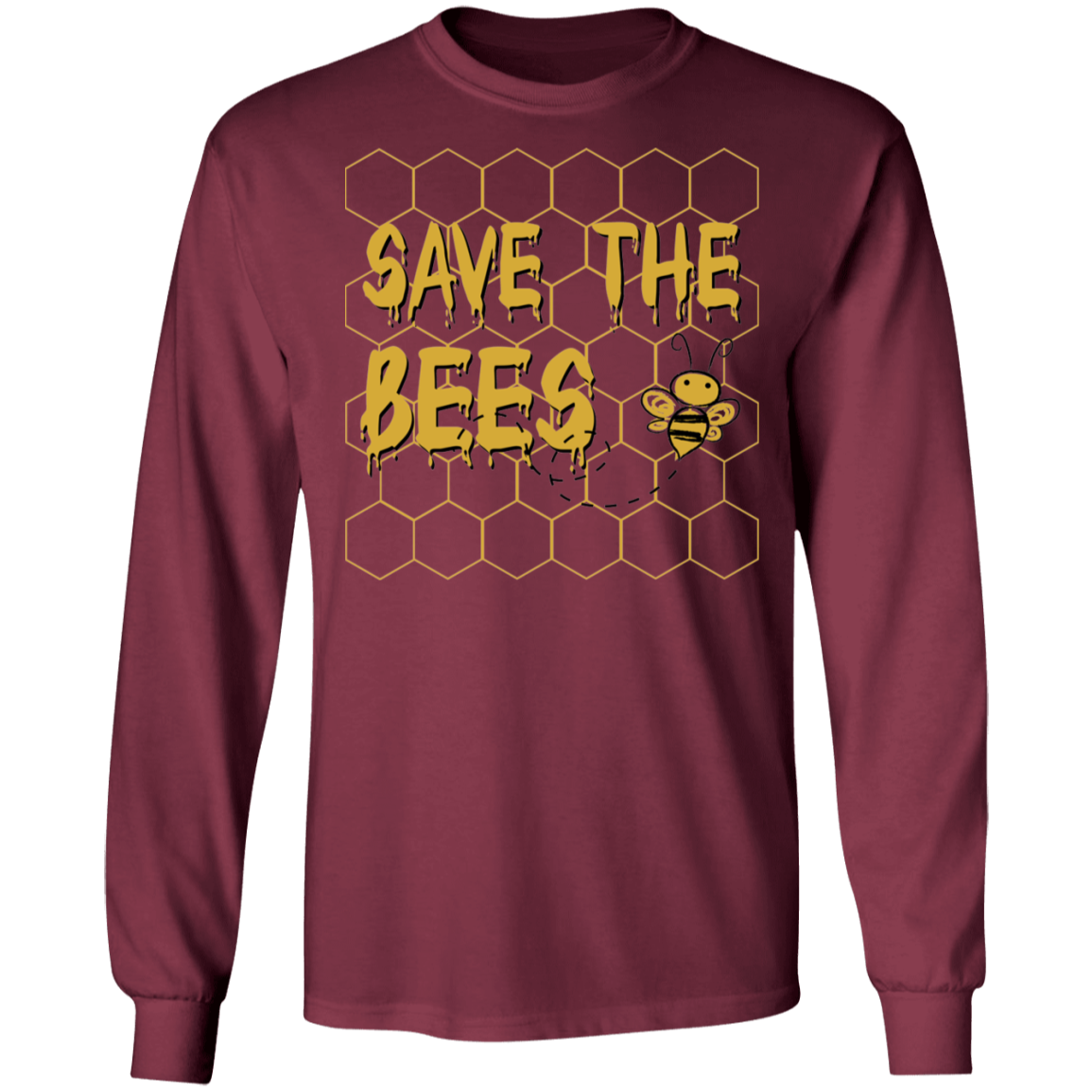 Save the Bees LS Ultra Cotton T-Shirt