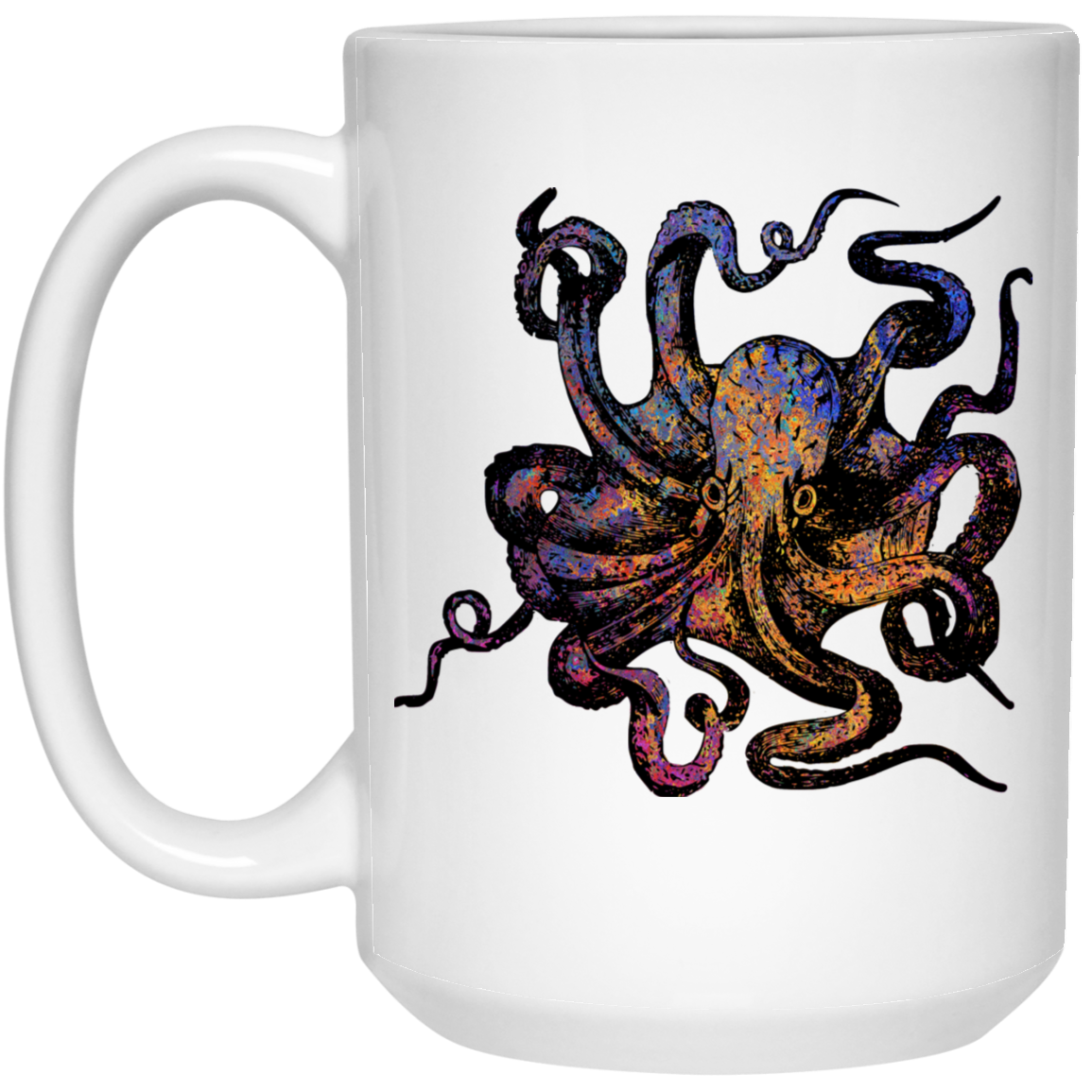 Colorful Octopus - Mugs