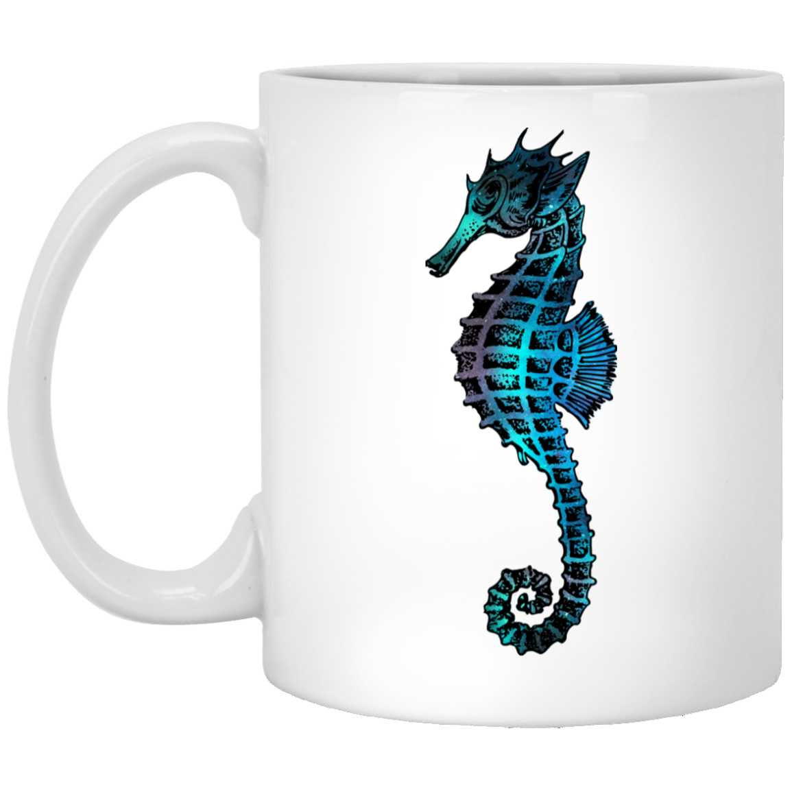 Colorful Seahorse - Mugs