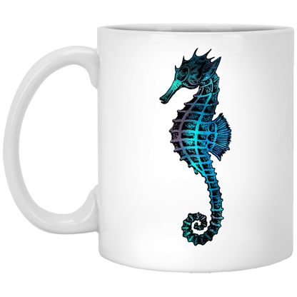 Colorful Seahorse - Mugs