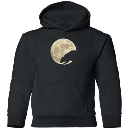 Raccoon Moon Youth Shirts - T-Shirt, Long Sleeve Tee, Sweatshirt, Hoodie