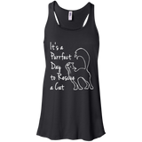Purrfect Day Flowy Racerback Tank