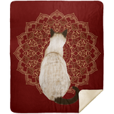 Zen Cat - Siamese Seal Point Blankets