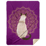 Zen Cat - Siamese Seal Point Blankets