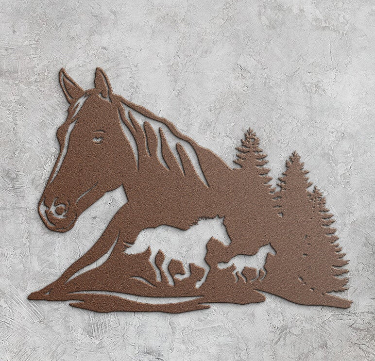 Horse Spirit - Metal Wall Art